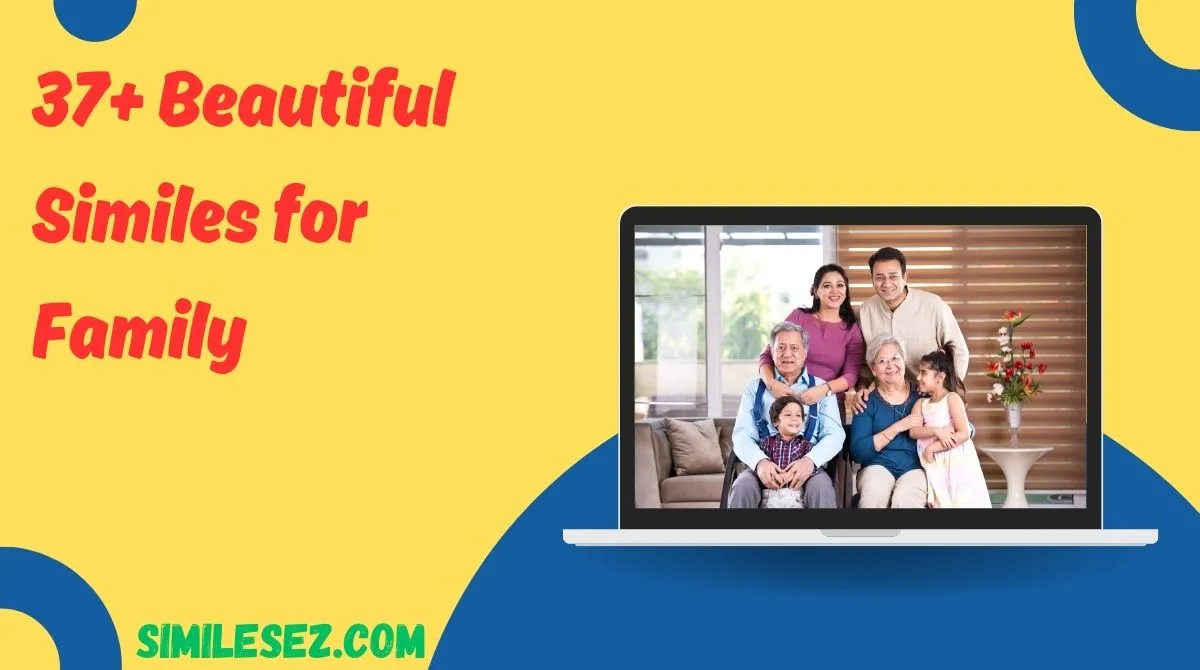 37+ Beautiful Similes for Family