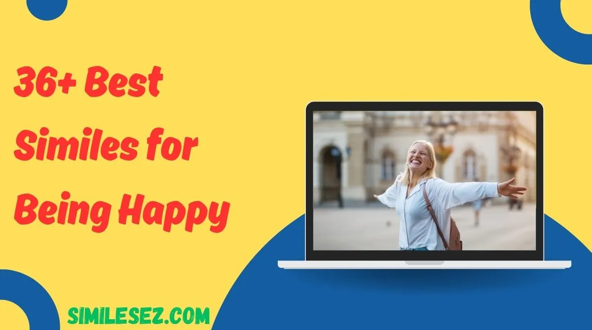 36+ Best Similes for Being Happy
