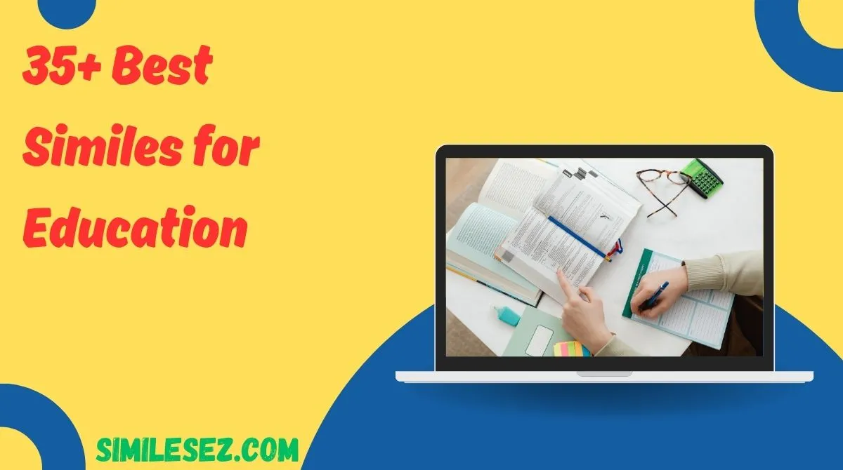 35+ Best Similes for Education