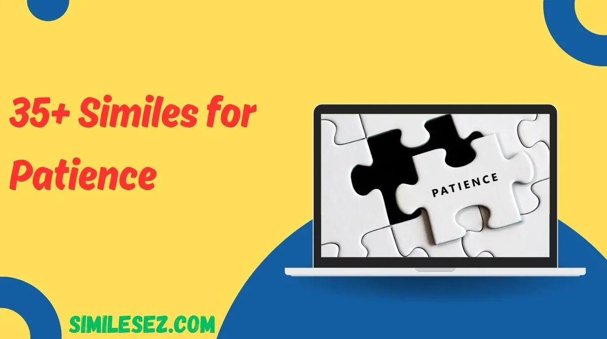 35+ Similes for Patience